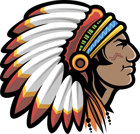 Индеец рисунок
