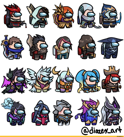 Лига легенд амонг АС