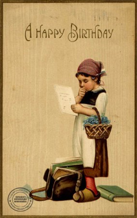 Ретро открытки с днем рождения мужчине