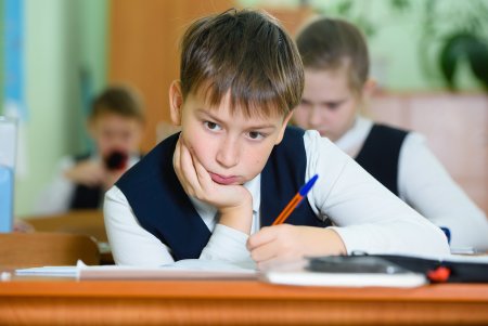 Ученик за партой