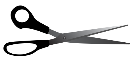 Ножницы открытые