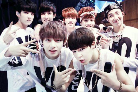 Южнокорейская группа BTS