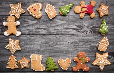 Новогоднее печенье