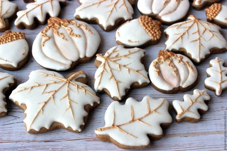 Украшение песочного печенья