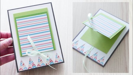 Открытка выдвижная своими