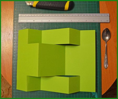 Раскладывающаяся открытка