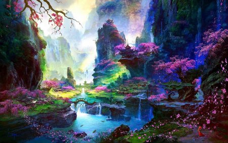 Фантастические пейзажи