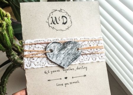 Открытки в стиле хенд мейд