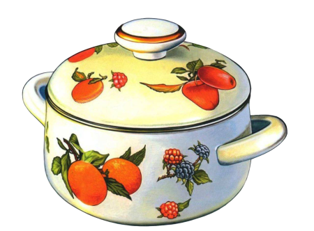 Картина кастрюля для детей