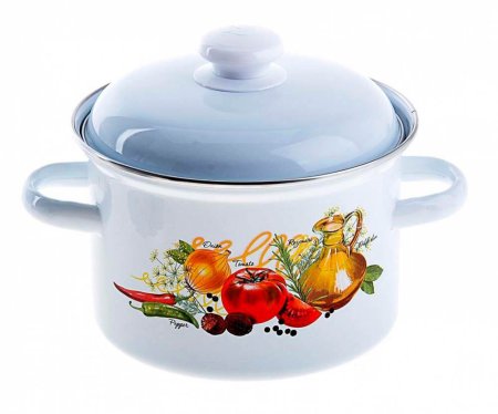 1615 Ап2 кастрюля эмалированная