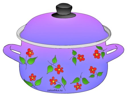 Кастрюля рисунок