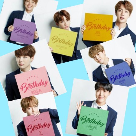 БТС С днем рождения