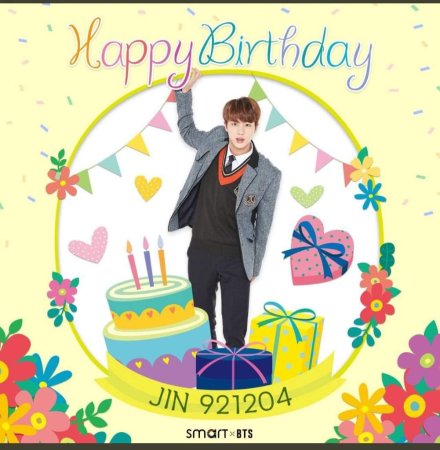 Джин БТС день рождения