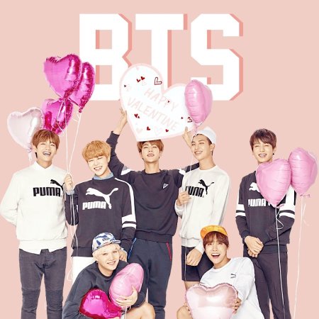 БТС С шарами