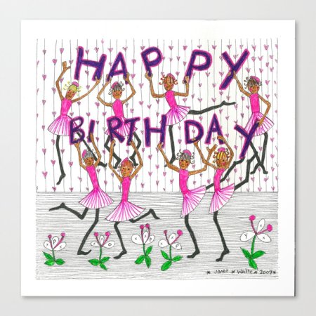 Открытка с днём рождения хореографу