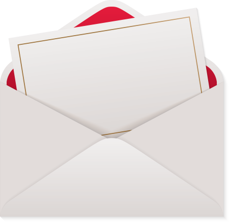 Открывающийся конверт