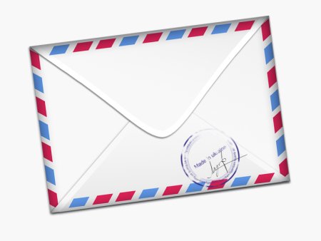 Конверт для письма для детей