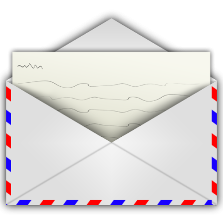 Открывающийся конверт