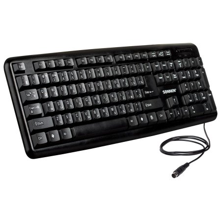 Клавиатура BTC 9089 Black PS/2