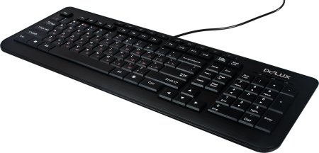 Клавиатура Delux k3100u Black