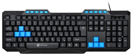 Клавиатура Oklick 750g Black