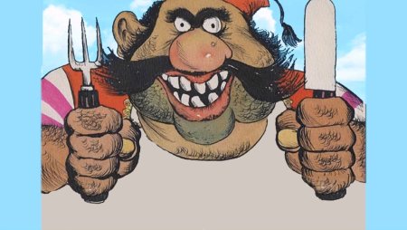 Бармалей рисунок