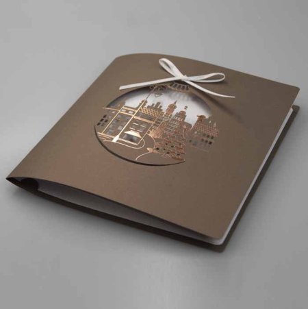 Деловая открытка