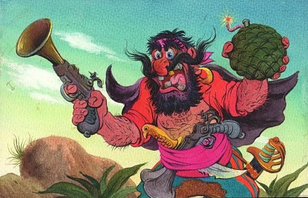 Сказочный персонаж Бармалей