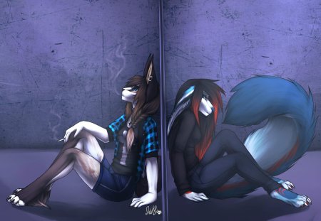 Фурри арт Нелли