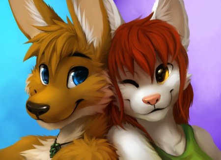 Thanshuhai Fox и Сахарок