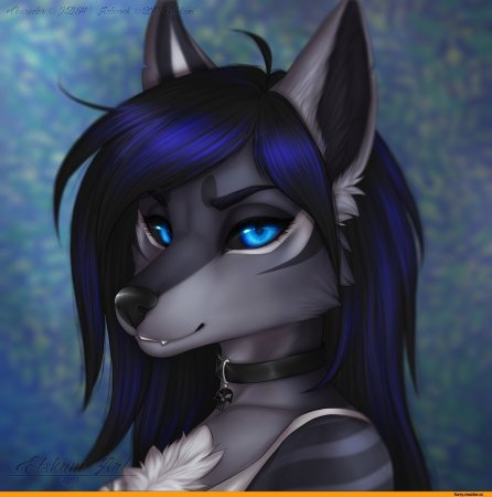 Фурри волчица Кира