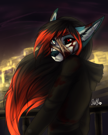 Фурри лисы и волки убийцы