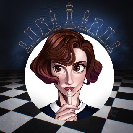 The Queen’s Gambit Season 2 (2022) Teaser Trailer Concept "Checkmate" Netflix Series - Стикеры