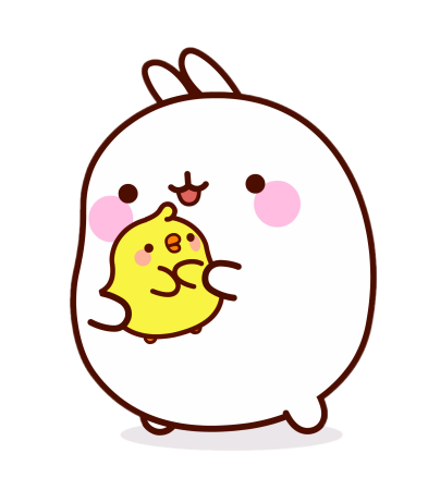 Моланг кролик и цыпленок