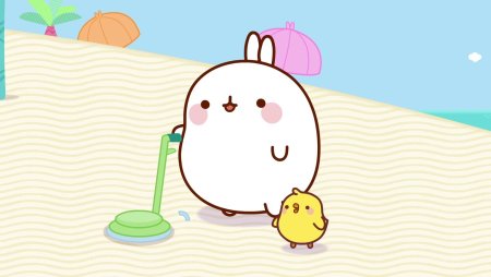 Мультфильм Моланг кролик