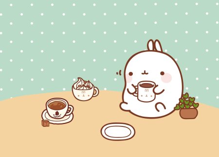 Каваи кролик Моланг