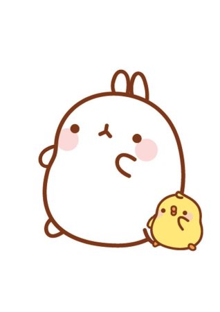 Кролик Моланг Стикеры