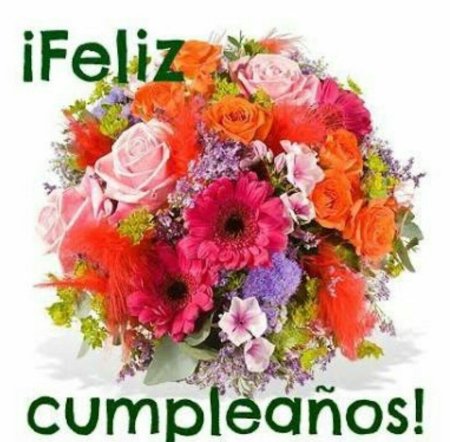 Открытка с днем рождения на испанском