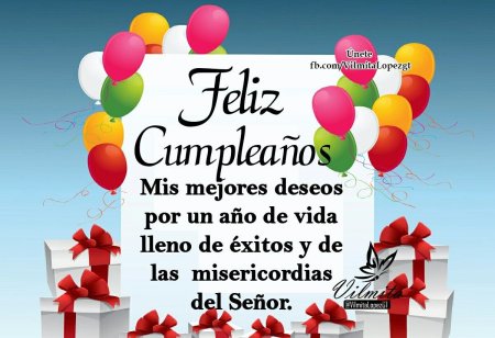 Поздравления с днём рождения на испанском языке