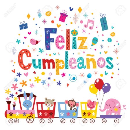 Открытка с днем рождения на испанском