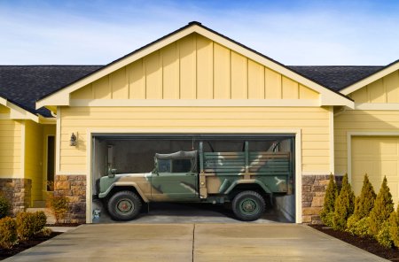 Гараж для грузовика