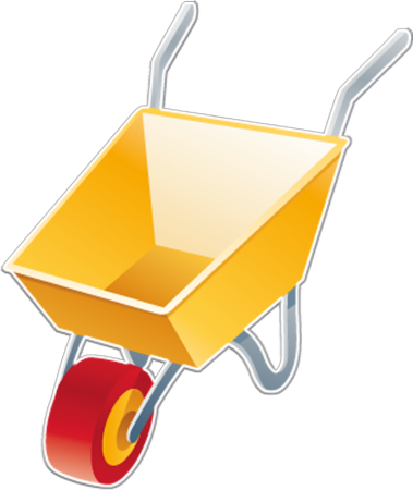 Тележка мультяшная