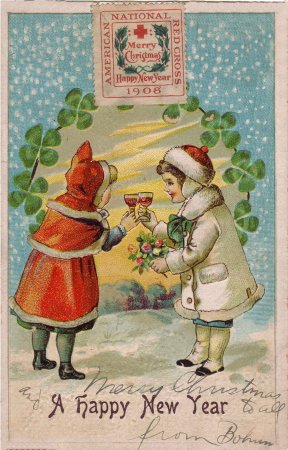 Рождественские открытки в Англии