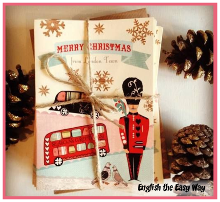 Новогодние открытки Великобритании