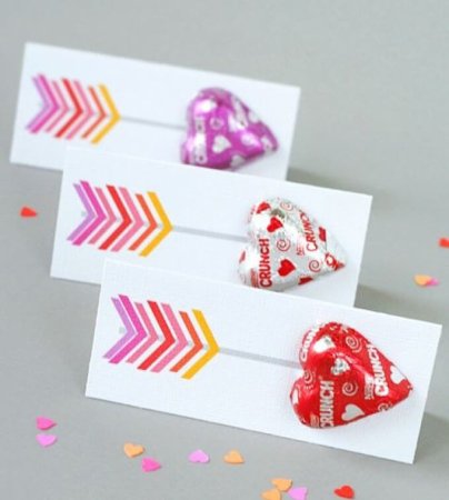 Тайные послания в открытках под конфету
