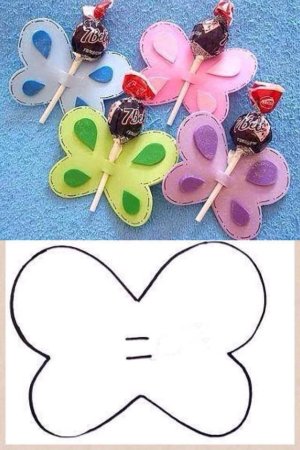 Поделки с Чупа чупсом