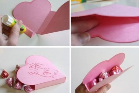 Подарок девочке своими руками из бумаги