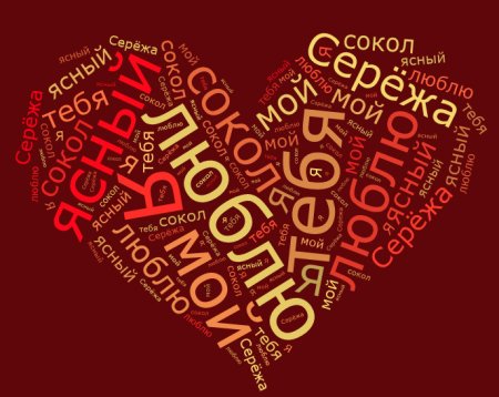 Сережа я тебя люблю