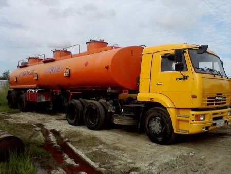 КАМАЗ 65116 бензовоз