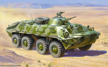 БТР-70 бронетранспортёр